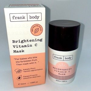 Frank Body BRIGHTENING VITAMIN C MASK Helps Fade Scarring